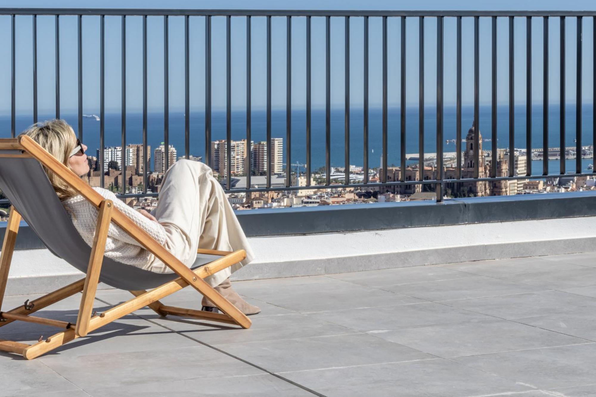 Apartament Malaga Skyline 1 Pool & Parking Free Zewnętrze zdjęcie